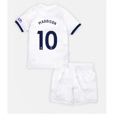 Tottenham Hotspur James Maddison #10 Hemmatröja Barn 2023-24 Kortärmad (+ Korta byxor)